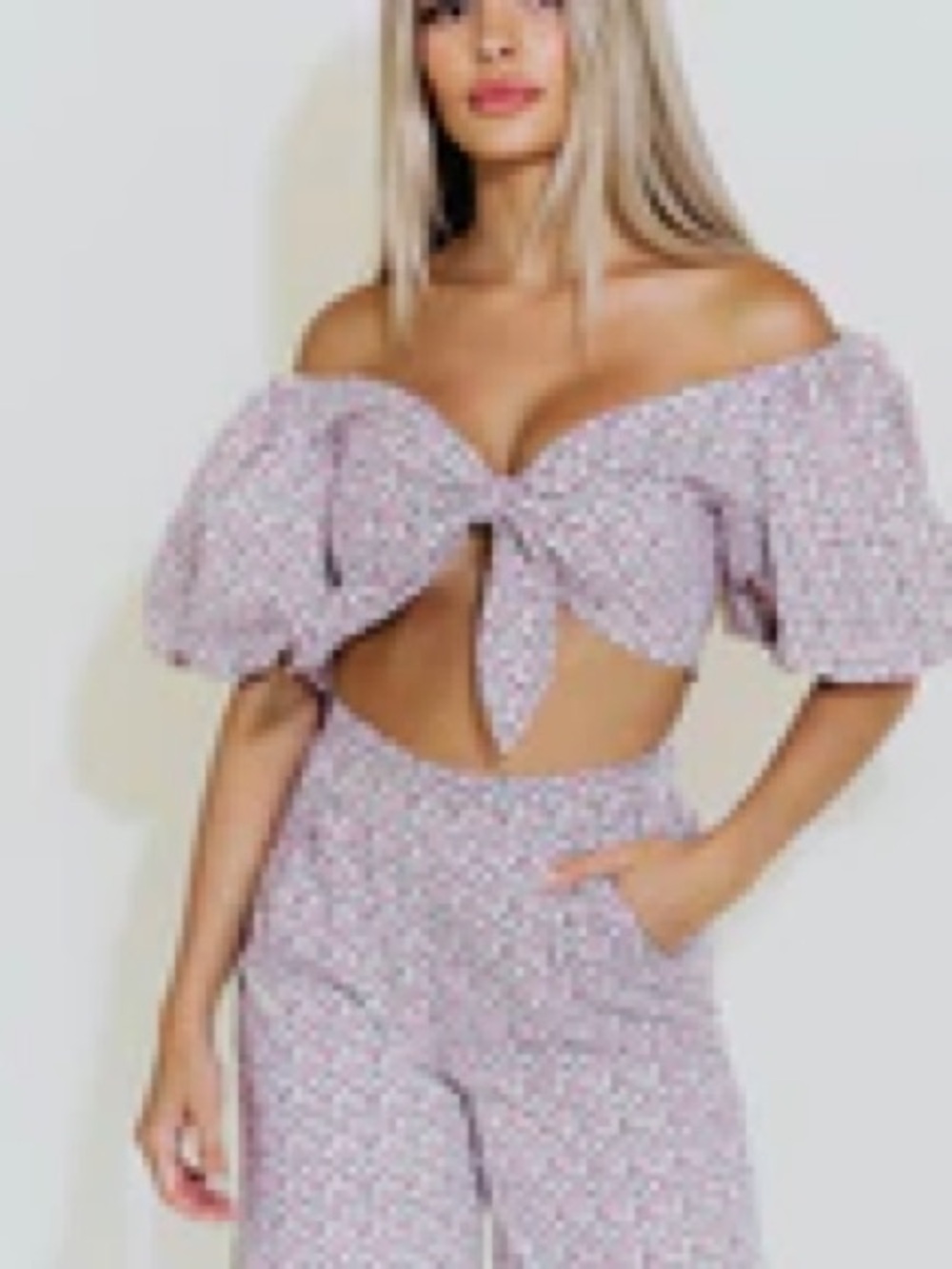 Kittenish Haley Floral Top